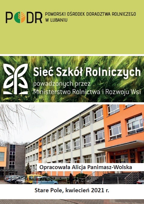 Sieć Szkół Rolniczych prowadzonych przez Ministerstwo Rolnictwa i Rozwoju Wsi - okładka