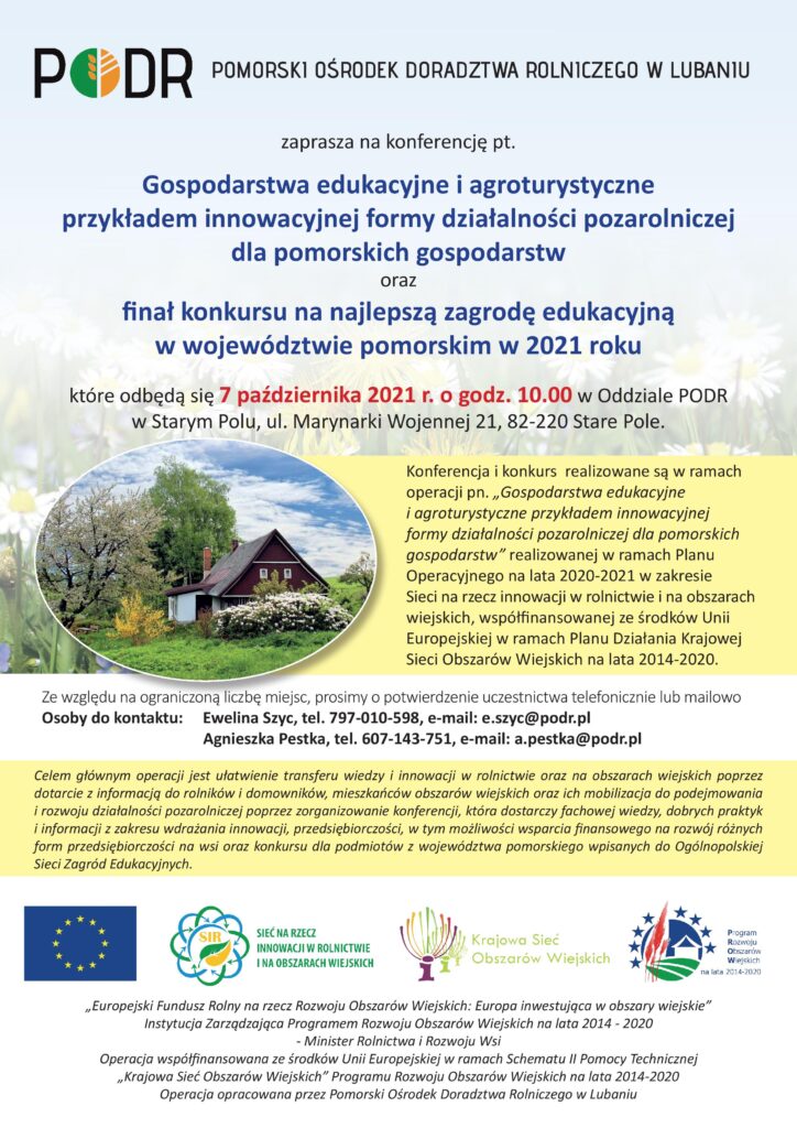 Gospodarstwa edukacyjne i agroturystyczne