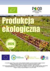 Produkcja ekologiczna - okładka broszury