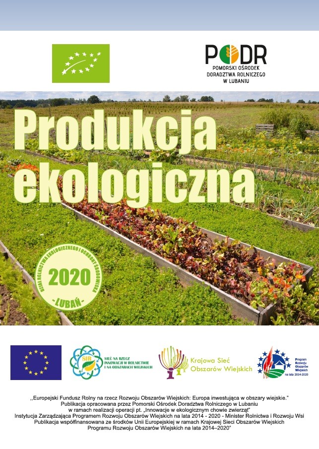 Produkcja ekologiczna - okładka broszury