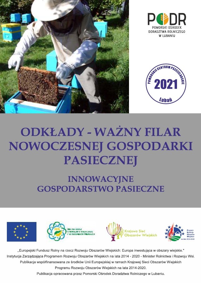 Odkłady - ważny filar nowoczesnej gospodarki pasiecznej - okładka