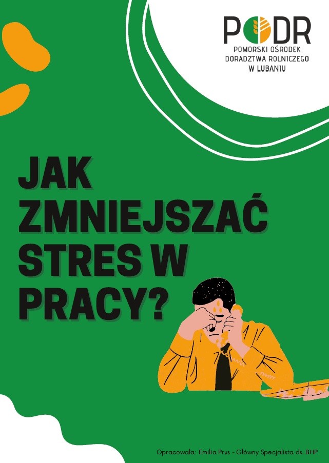Jak zmniejszać stres w pracy - okładka