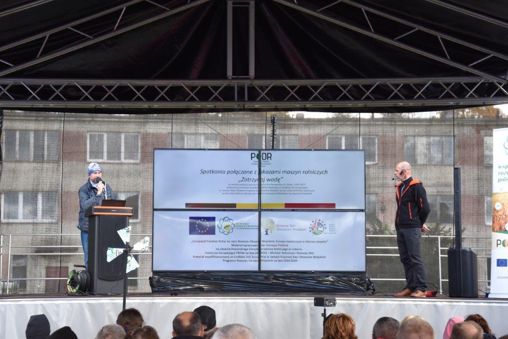 Spotkania połączone z pokazami maszyn rolniczych "Zatrzymaj wodę"