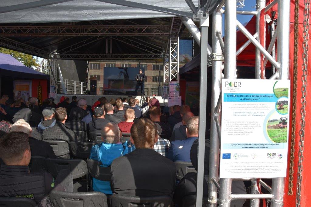 Spotkania połączone z pokazami maszyn rolniczych "Zatrzymaj wodę"