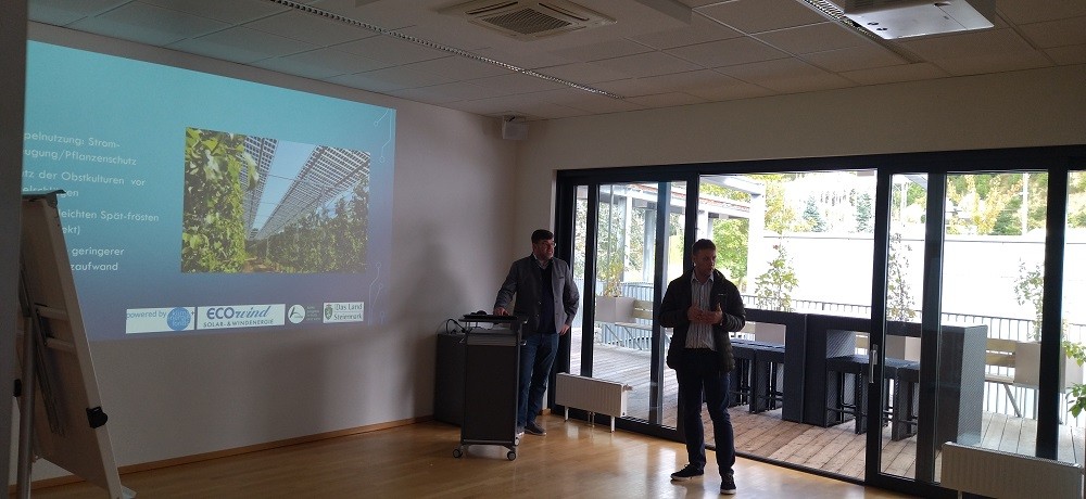 Wizyta w Referat Versuchsstation Obst und Weinbau Haidegg Dział Stacji Badawczej Sadownictwa i Uprawy Winorośli w Haidegg