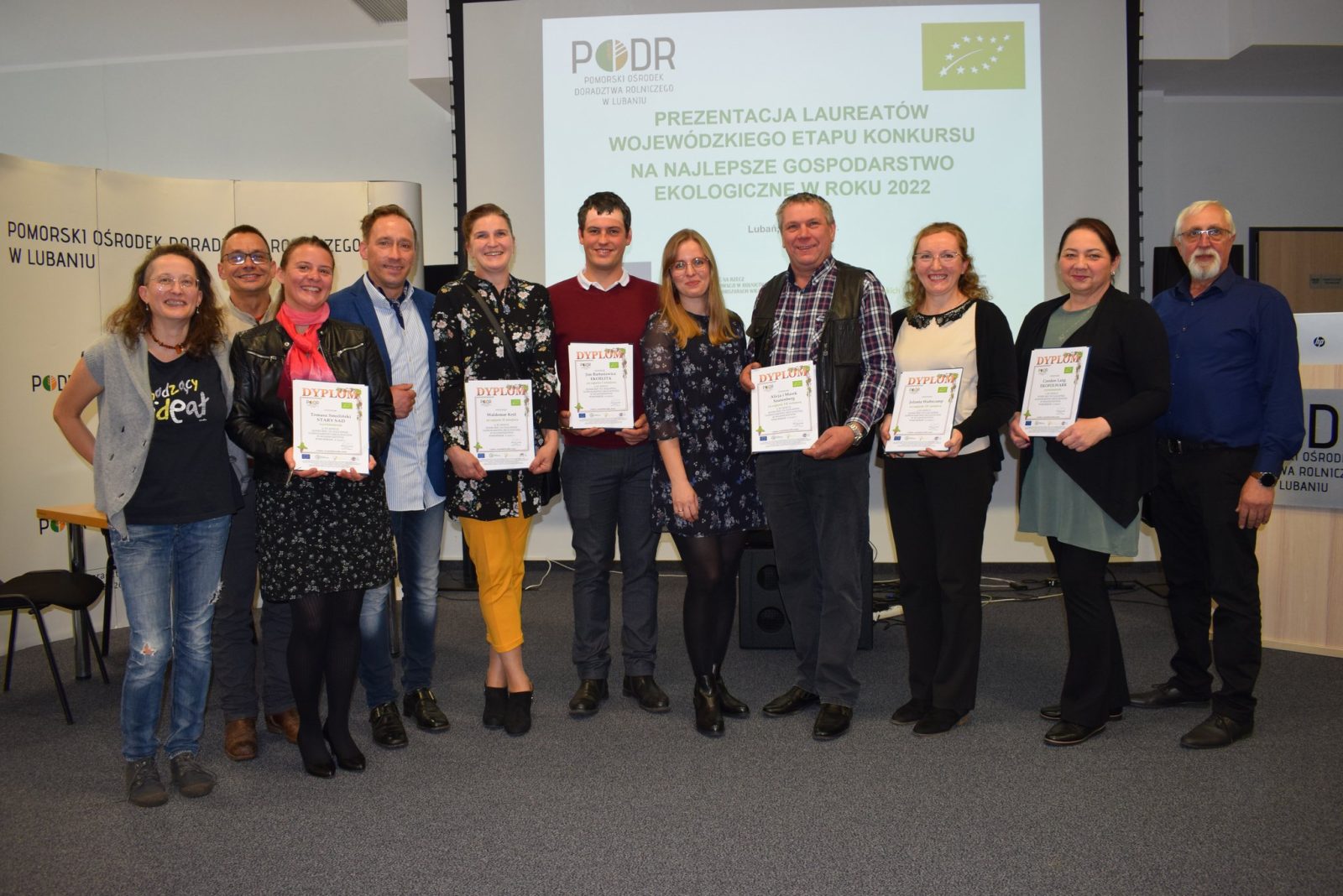 Prezentacja laureatów etapu wojewódzkiego i zarząd BioPomorze