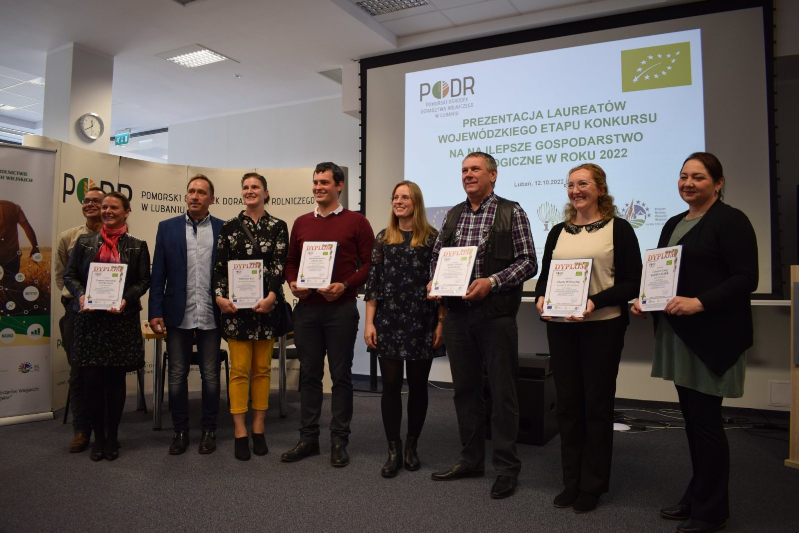 Prezentacja laureatów etapu wojewódzkiego i zarząd BioPomorze