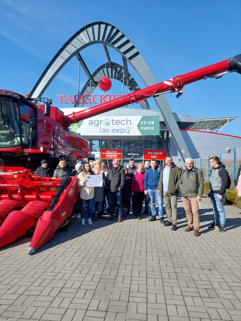 Uczestnicy podczas targów AGROTECH w Kielcach