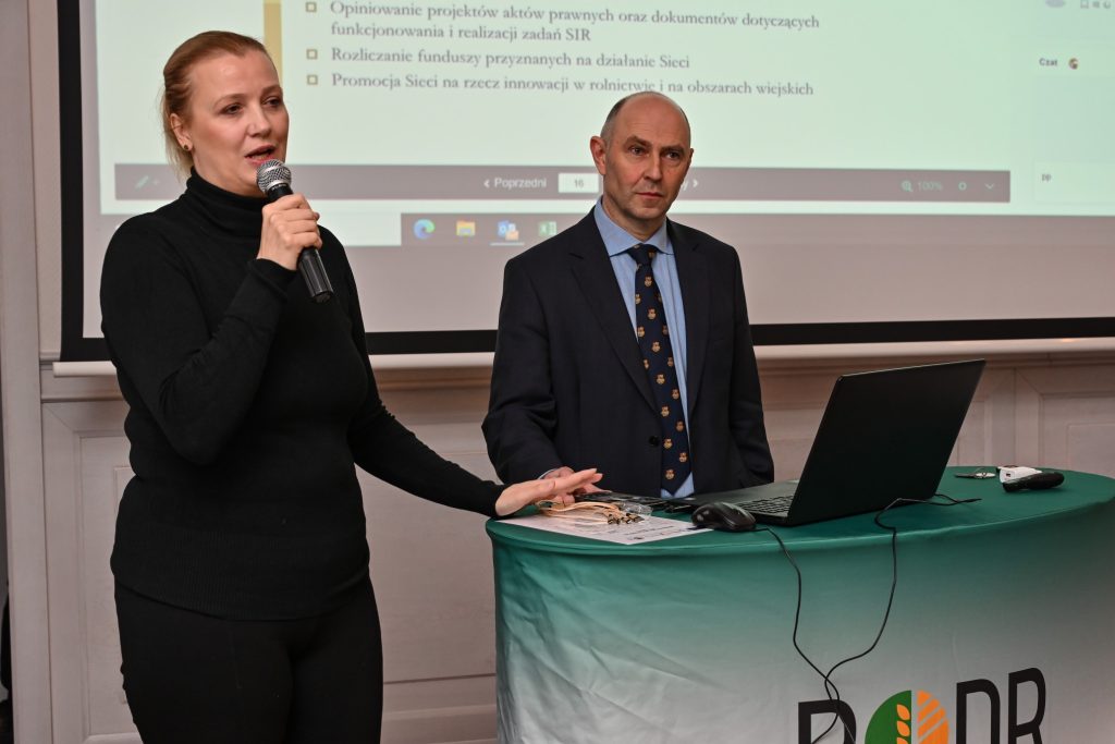 p. Dorota Marszk - przedstawicielka Grupy Operacyjnej Pomorska Manufaktura Smaków