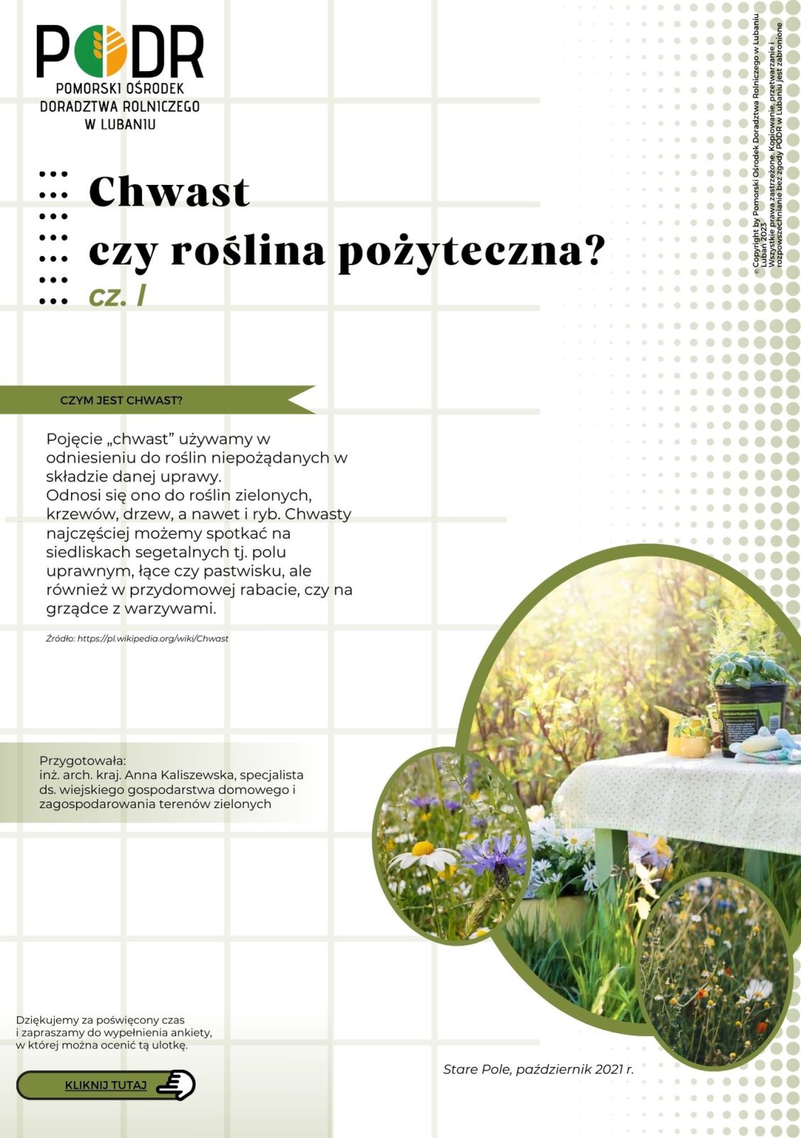 okładka ulotki