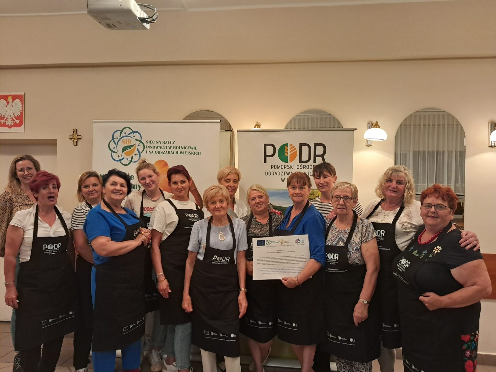 Uczestniczki tczewskich warsztatów „Od pola do stołu – innowacje w rozwoju pomorskiej wsi”
