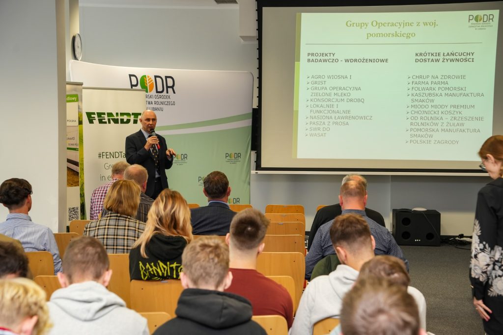 broker innowacji Aleksander Karaś podczas wykładu