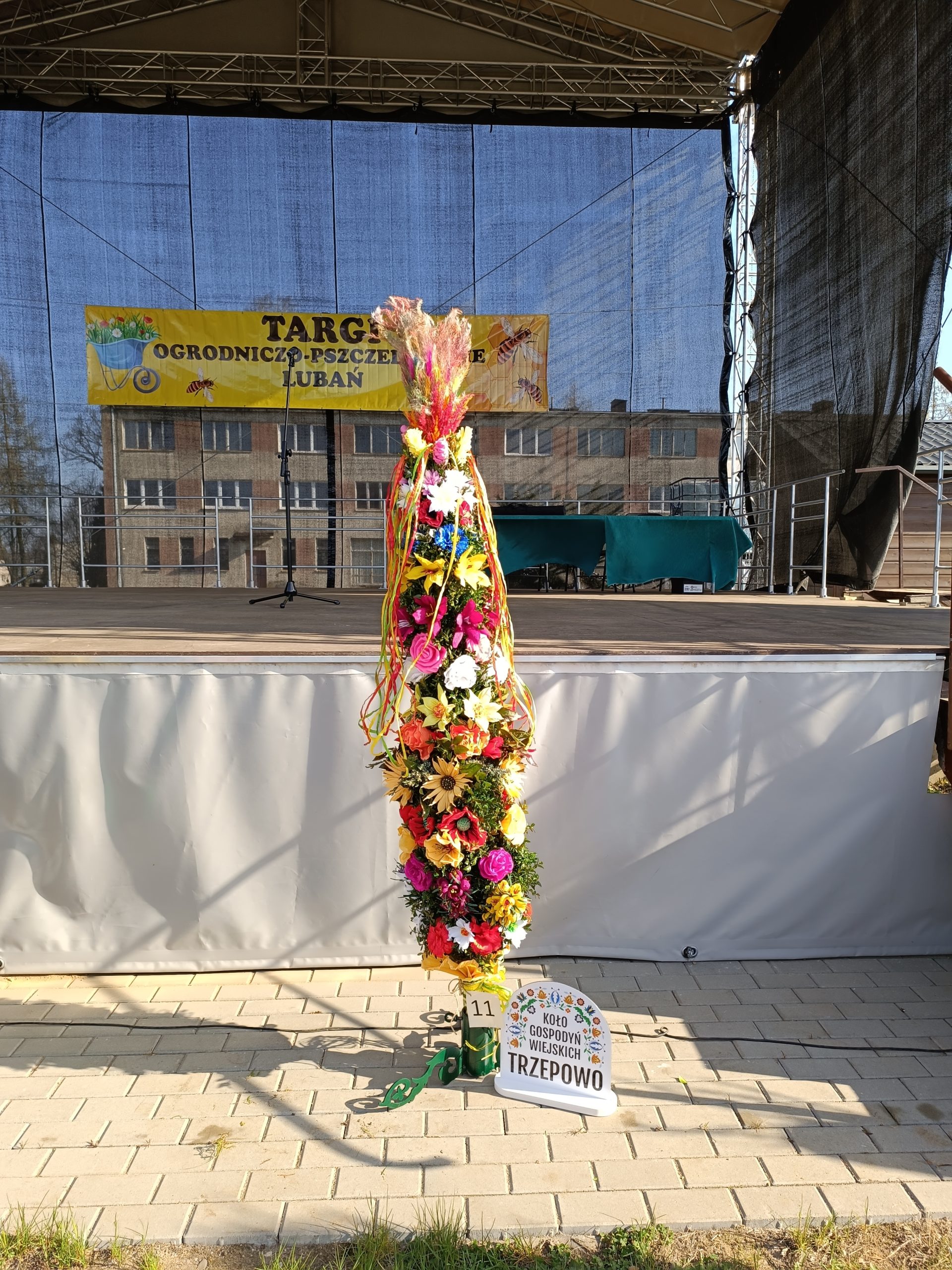 Zdjęcie Palmy Wielkanocnej za zajęcie III miejsca w konkusie