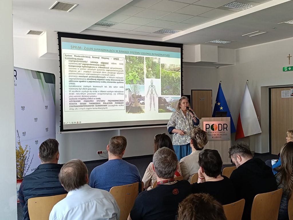 dr inż. Joanna Rayss skupiła się na znaczeniu wody w krajobrazie wiejskim